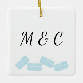 Gepersonaliseerd Ornament met Schattigee cadeauill