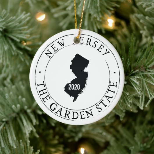 Gepersonaliseerd Ornament New Jersey (Boom)