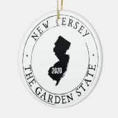 Gepersonaliseerd Ornament New Jersey (Links)