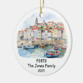 Gepersonaliseerd Ornament Porto, Portugal (Links)