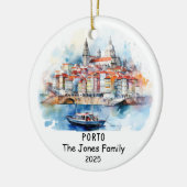 Gepersonaliseerd Ornament Porto, Portugal (Links)