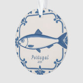 Gepersonaliseerd ornament - Portugal sardine (voorkant)