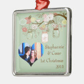Gepersonaliseerd Ornament Spring Floral Mason (Links)