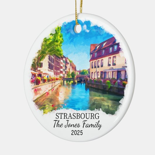 Gepersonaliseerd Ornament Straatsburg, Frankrijk (Links)