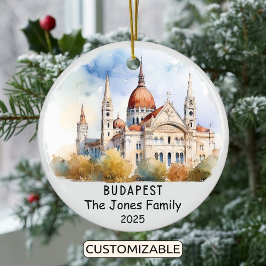 Gepersonaliseerd Ornament van Boedapest, Hongarije