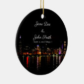 Gepersonaliseerd Ornament van de Veldlijn van Chic (Rechts)