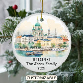 Gepersonaliseerd Ornament van Helsinki