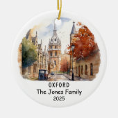Gepersonaliseerd Ornament van Oxford, Engeland (Voorkant)