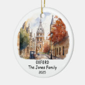 Gepersonaliseerd Ornament van Oxford, Engeland (Links)
