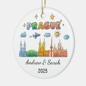 Gepersonaliseerd Ornament van Praag, Tsjechië (Links)