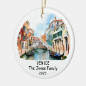 Gepersonaliseerd Ornament van Venetië, Italië (Links)