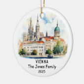 Gepersonaliseerd Ornament van Wenen, Oostenrijk (Links)