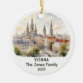 Gepersonaliseerd Ornament van Wenen, Oostenrijk (Voorkant)