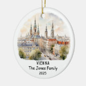 Gepersonaliseerd Ornament van Wenen, Oostenrijk (Links)