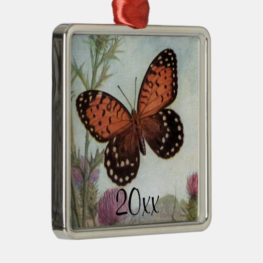 Gepersonaliseerd  Ornament voor de vlinder (Rechts)