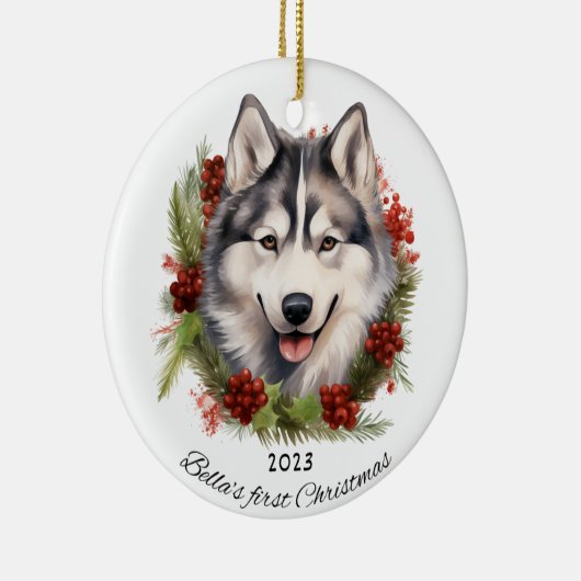 Gepersonaliseerd Ornament voor huisdieren (Rechts)