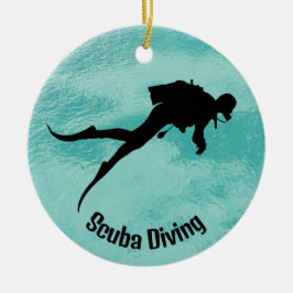 Gepersonaliseerd Ornament voor scuba-duiken