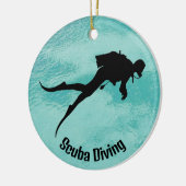 Gepersonaliseerd Ornament voor scuba-duiken (Links)