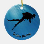 Gepersonaliseerd Ornament voor scuba-duiken (Voorkant)