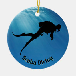 Gepersonaliseerd Ornament voor scuba-duiken