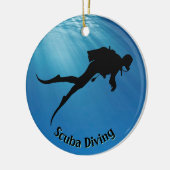 Gepersonaliseerd Ornament voor scuba-duiken (Links)