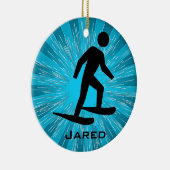 Gepersonaliseerd Ornament voor Snowshoeveeling (Rechts)