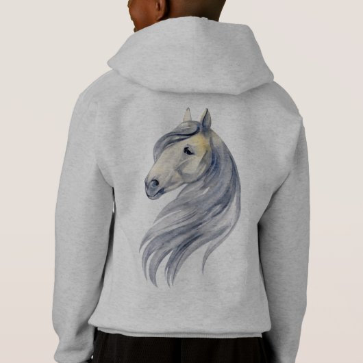Gepersonaliseerd overhemd voor paarden (Achterkant)