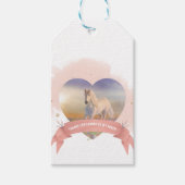 Gepersonaliseerd Paard Verjaardagsfeest Cadeaulabel (Voorkant)