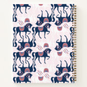 Gepersonaliseerd Paarden Notitieboek (Achterkant)