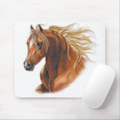 Gepersonaliseerd Paardenuitvindingen en -kaarten Muismat (Met muis)