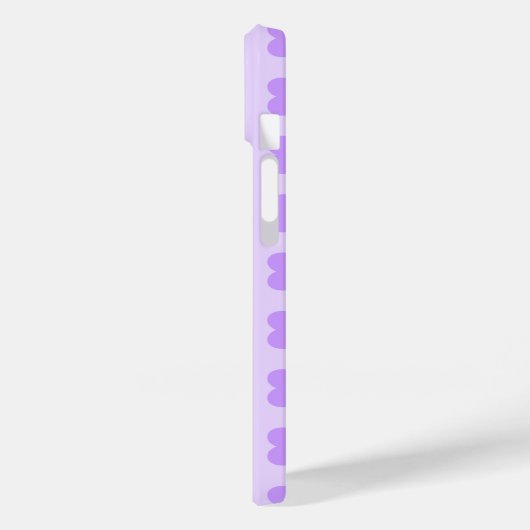 Gepersonaliseerd Paars hematroon Case-Mate iPhone Case (Achterkant / Links)