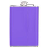 Gepersonaliseerd Paars Heupfles (Achterkant)