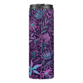 Gepersonaliseerd Paars Paisley Thermosbeker (Achterkant)