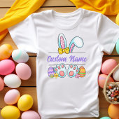 Gepersonaliseerd paashaas T-shirt