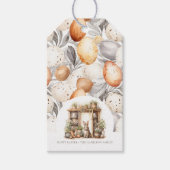  gepersonaliseerd paaskonijn cadeaulabel (Voorkant)