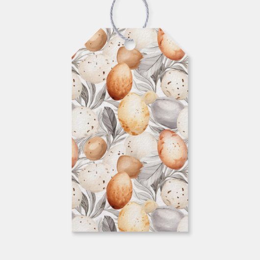  gepersonaliseerd paaskonijn cadeaulabel (Achterkant)