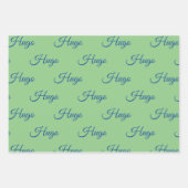 Gepersonaliseerd pakpapier inpakpapier vel (Voorkant 3)