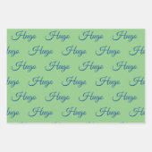 Gepersonaliseerd pakpapier inpakpapier vel (Voorkant 2)