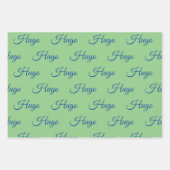 Gepersonaliseerd pakpapier inpakpapier vel (Voorkant)