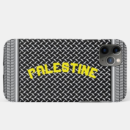 Gepersonaliseerd Palestinian Keffiyeh Case-Mate iPhone Case (Achterkant (horizontaal))