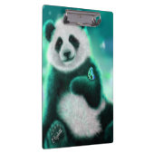 Gepersonaliseerd Panda-Beer/Klembord Klembord (Rechts)