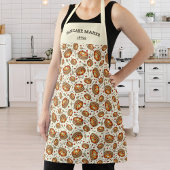 Gepersonaliseerd pannenkoekpatroon, uw aangepaste schort