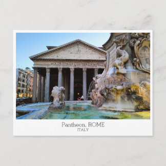 Gepersonaliseerd, Pantheon, Rome, Italië Briefkaart