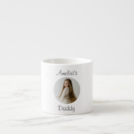 Gepersonaliseerd papa cadeau - Aangepast gezicht - Espresso Kop