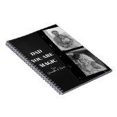 Gepersonaliseerd 'Papa je bent Magisch' Twee Vader Notitieboek (Rechterzijde)