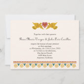 Gepersonaliseerd Papel Picado-Tortelduifjes bijgew Kaart (Voorkant)