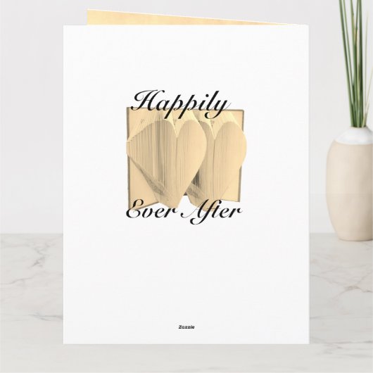 Gepersonaliseerd  papier 1e bruiloft Jubileum Kaart (Achterkant)