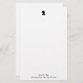 Gepersonaliseerd papier voor kantoorbenodigdheden  (Voorkant / Achterkant)