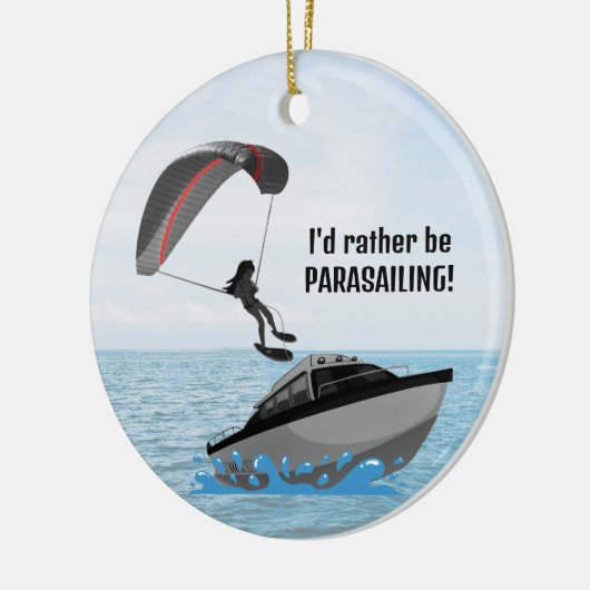 Gepersonaliseerd parasailing Ornament (Links)