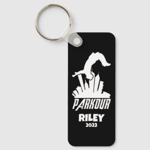 Gepersonaliseerd Parkour Sleutelhanger